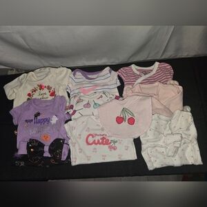 Adorable Baby Onesies and Hat Set